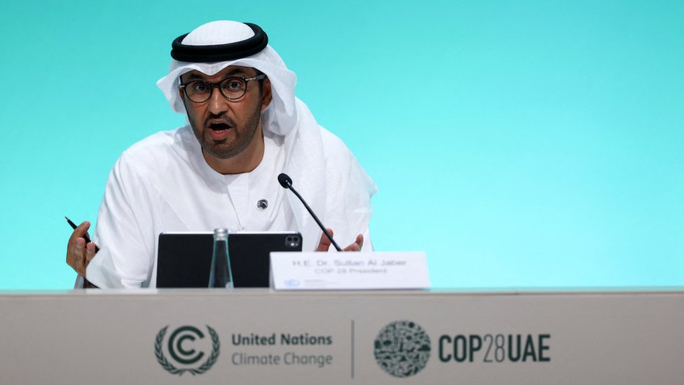 Al Jaber 'mete la pata' en la COP28