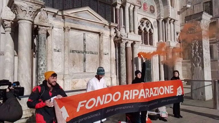 Cuestionan el activismo de 'Ultima Generazione'