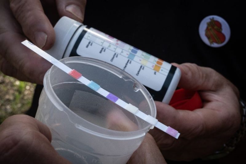 Kits de medición de nitratos para los Ministros del Gobierno