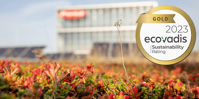 La evaluación EcoVadis premia con el oro a Fronius