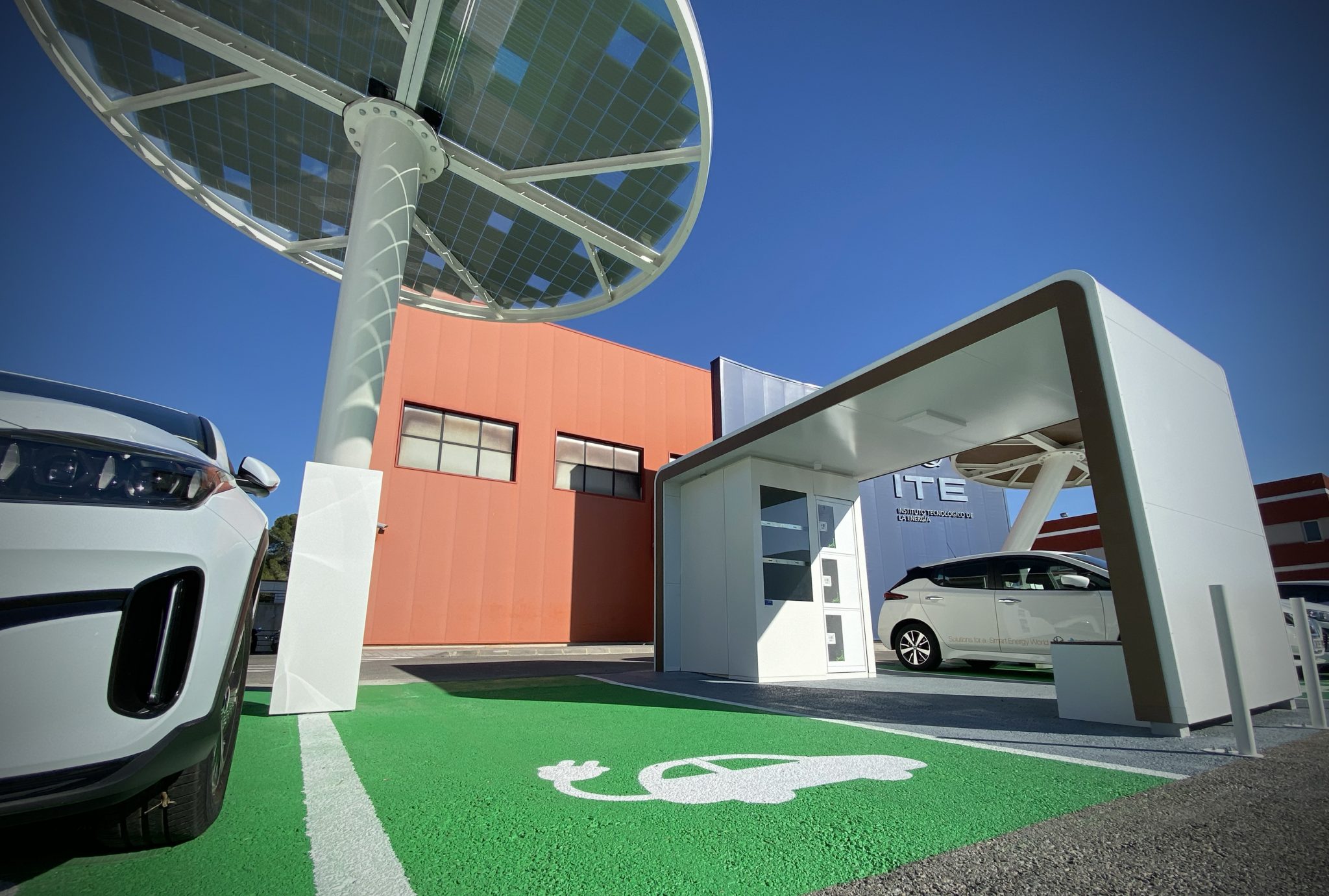 estaciones de carga de vehículos eléctricos