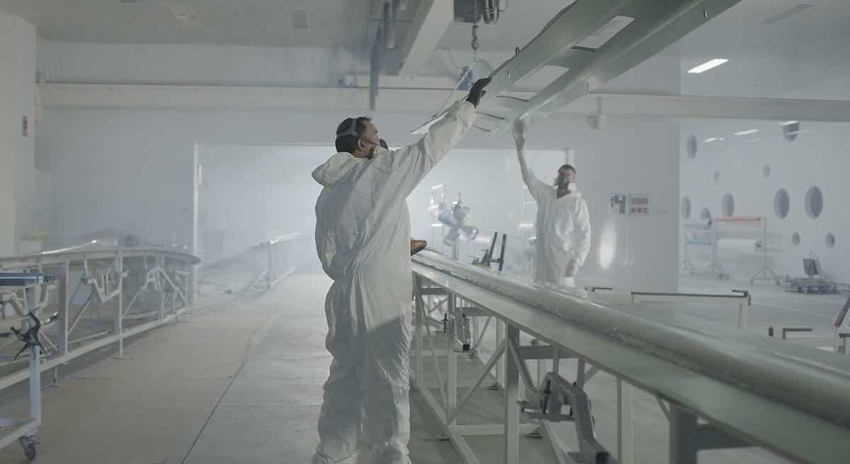 pala de aerogenerador reciclable