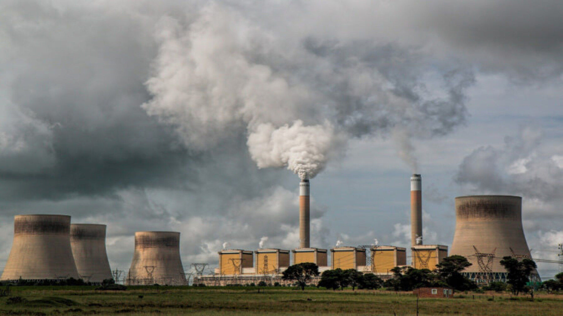 contaminación atmosférica y descarbonización