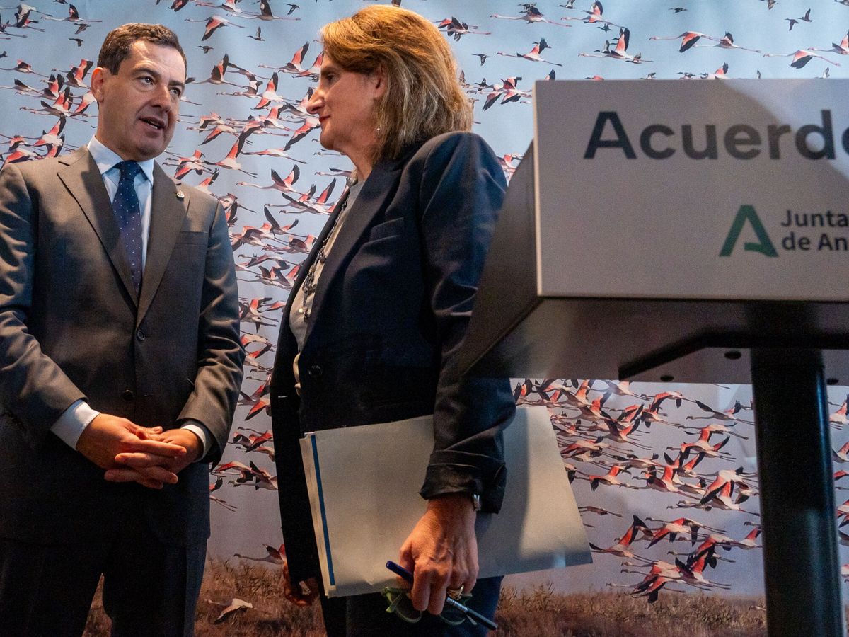 Doñana Juanma Moreno Teresa Ribera