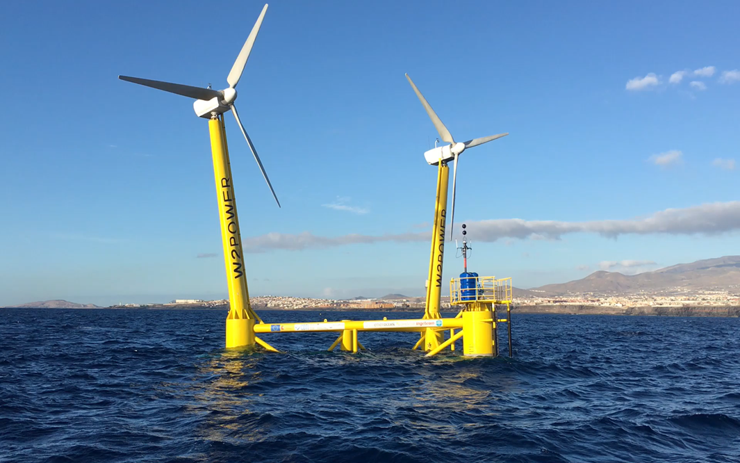 Energías renovables del mar eólica marina
