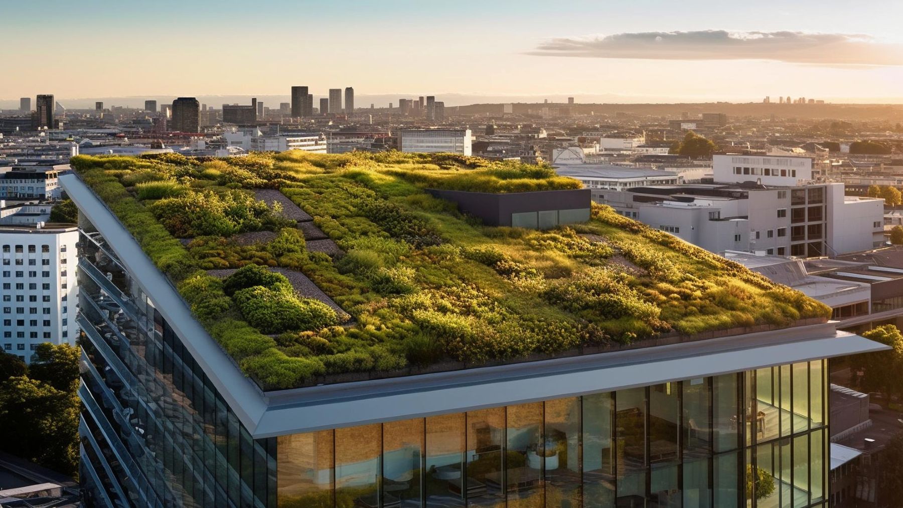 Techo verde energia renovable