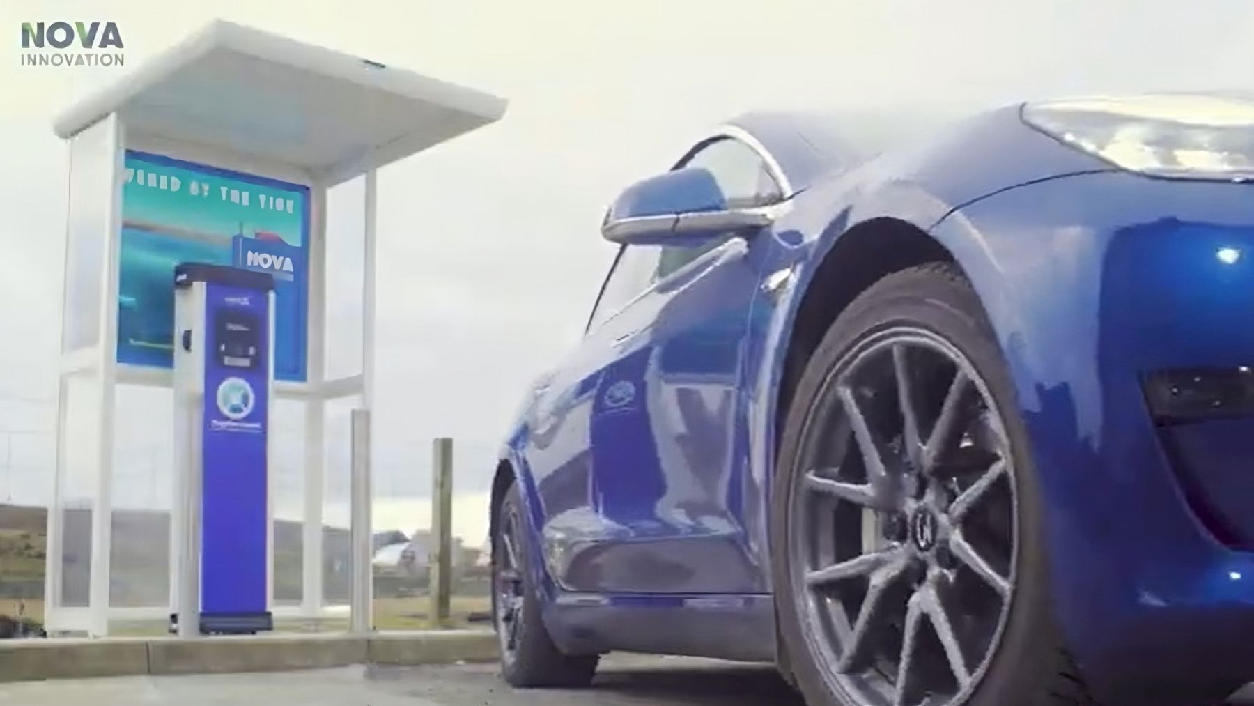 Coches electricos movimiento del mar