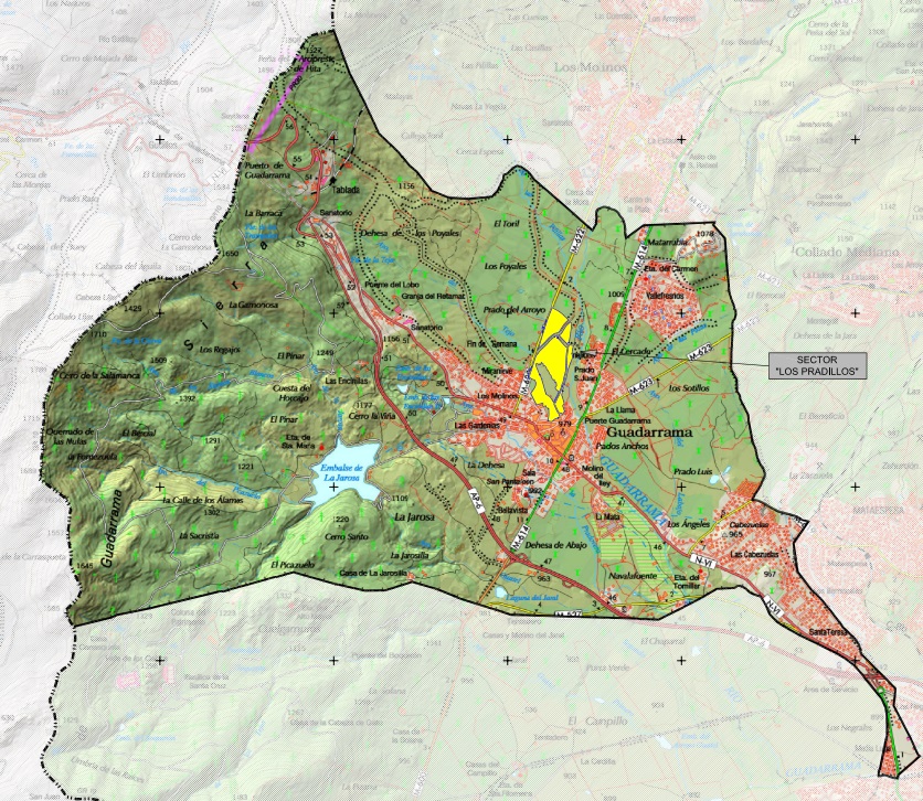 Ayuntamiento de Guadarrama zonas verdes