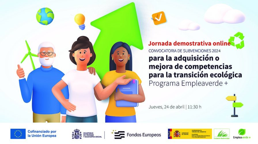 Programa Empleaverde+ convocatoria de subvenciones