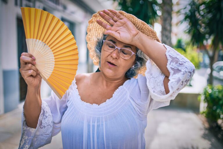 Cambio climático olas de calor personas mayores