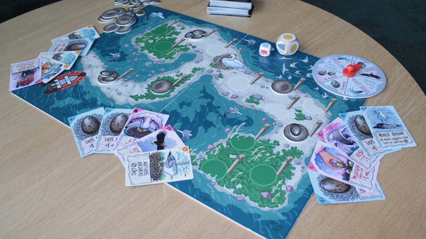 Aves marinas juego de mesa