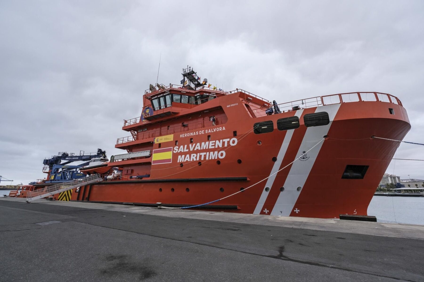 Heroínas de Sálvora buque Salvamento Marítimo