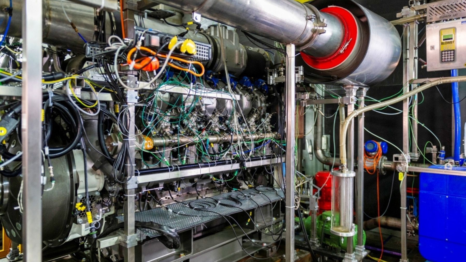 motor de hidrogeno potencia