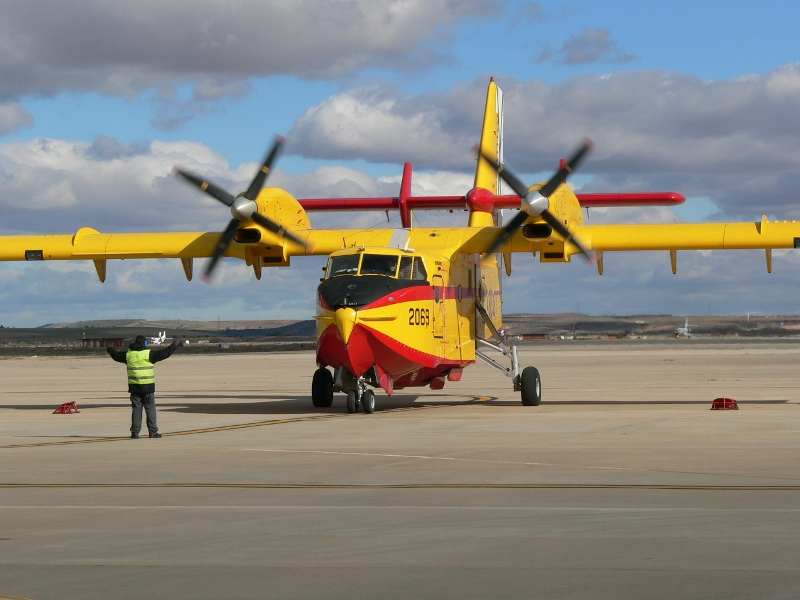 Aviones anfibios incendio forestal Madeira España