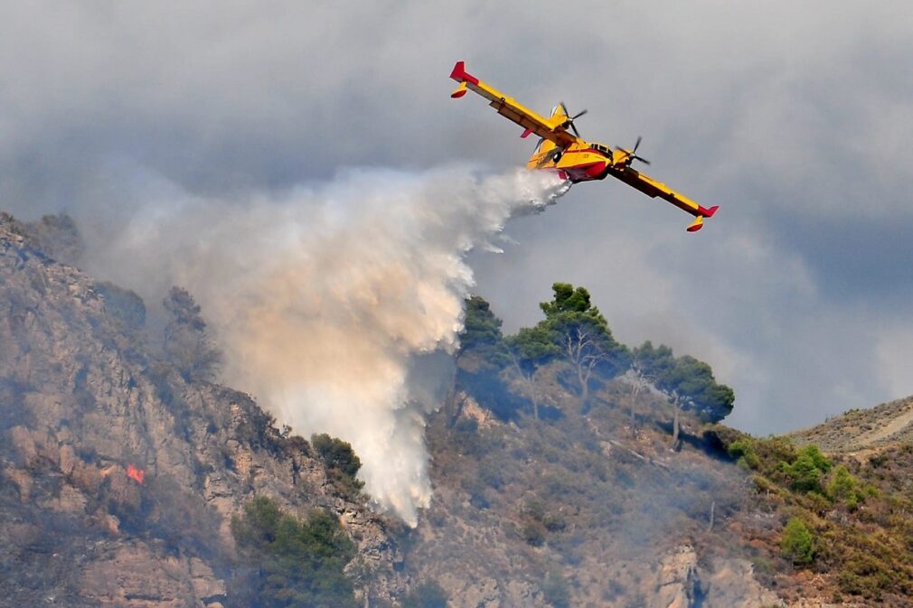 Incendio forestal Almuñécar Granada
