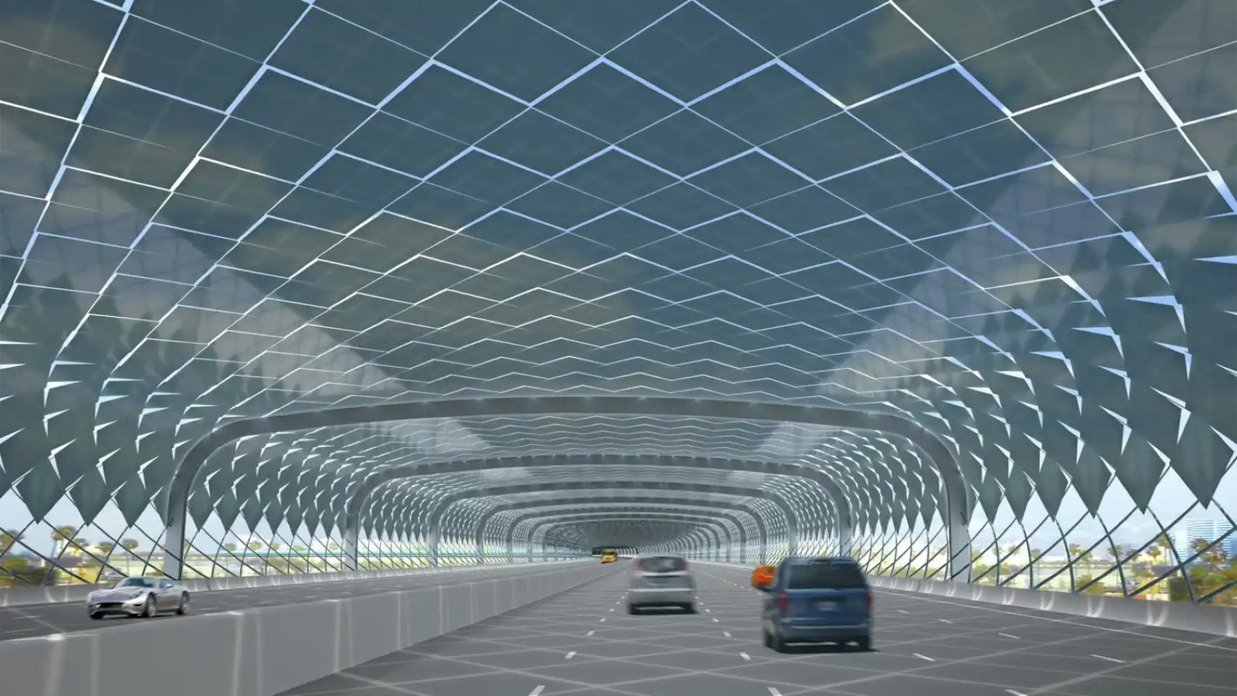 paneles solares autopistas