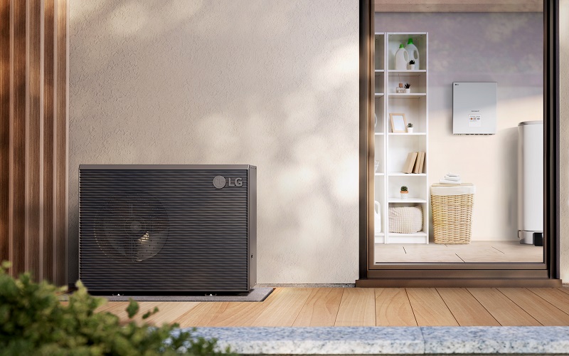 Aerotermia LG THERMA V R290 descarbonización hogares