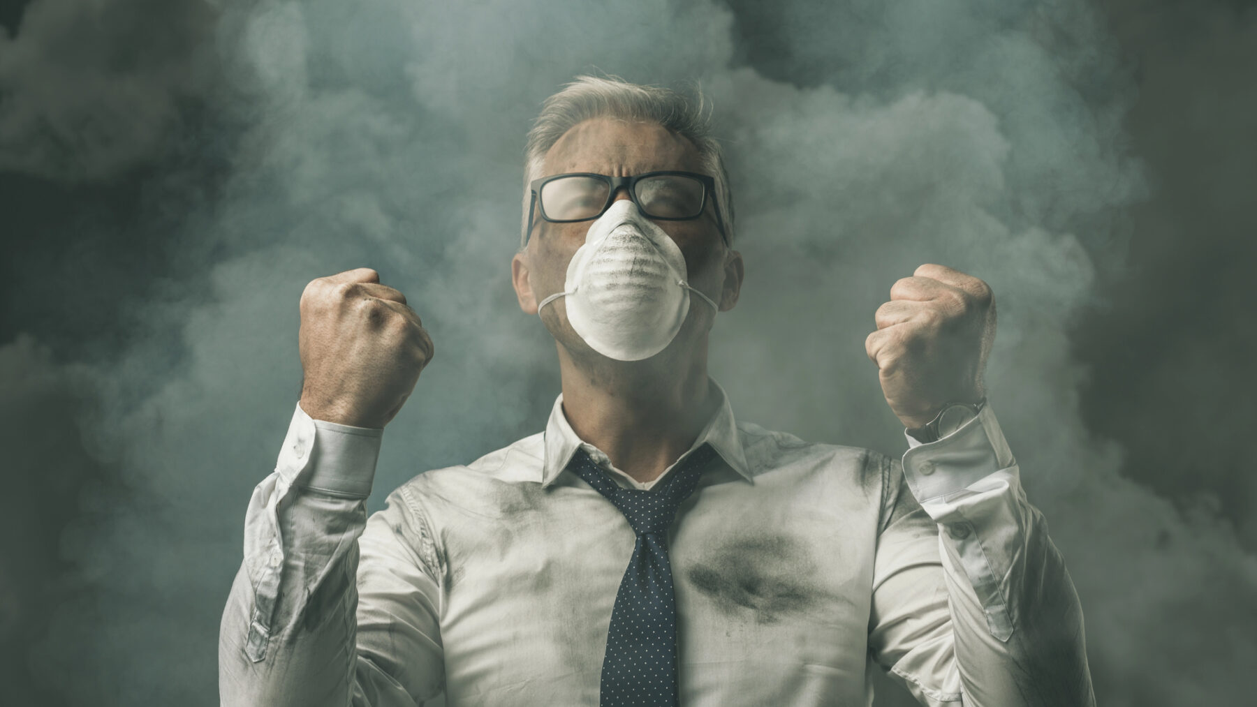 Contaminación aire antibióticos vías respiratorias