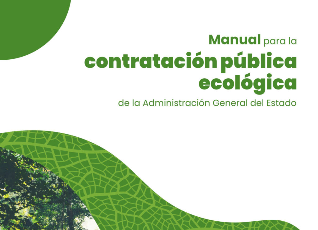 España manual contratación pública ecológica MITECO