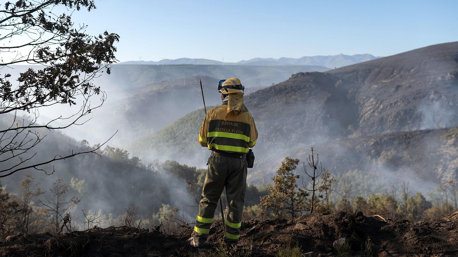 Incendio forestal Brañuelas estabilizado