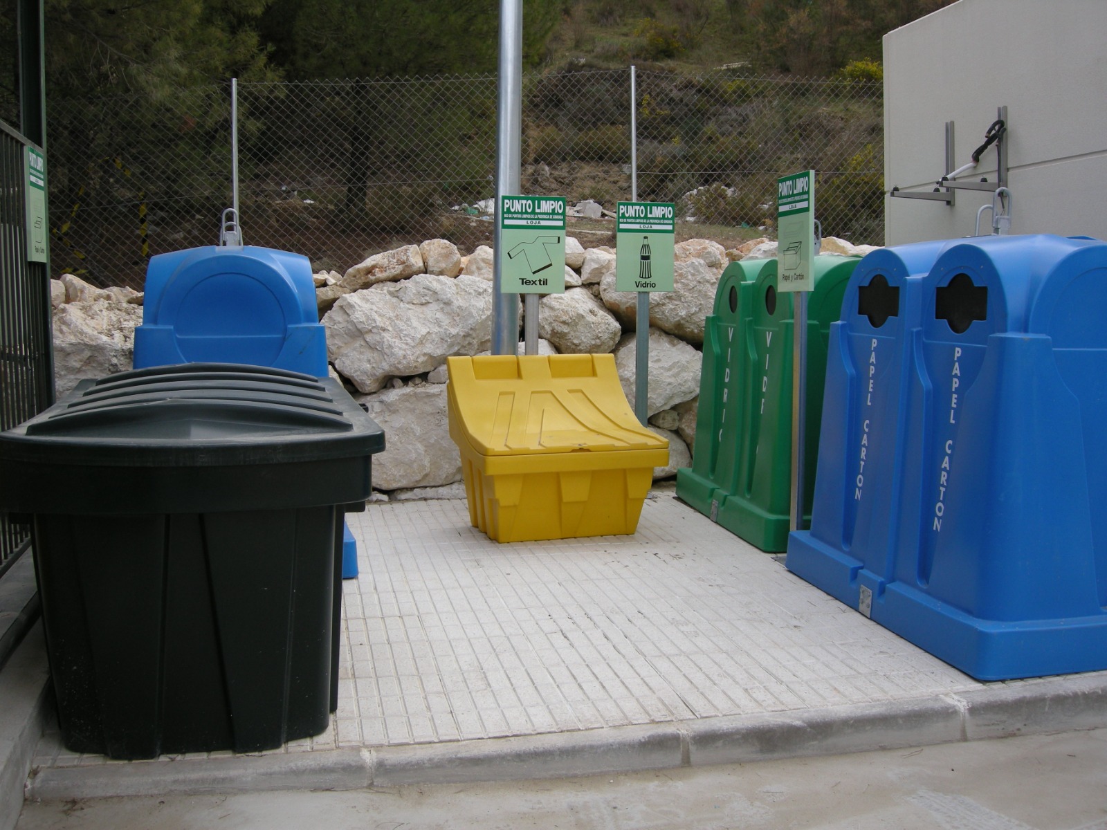 Puntos limpios Camas Chipiona