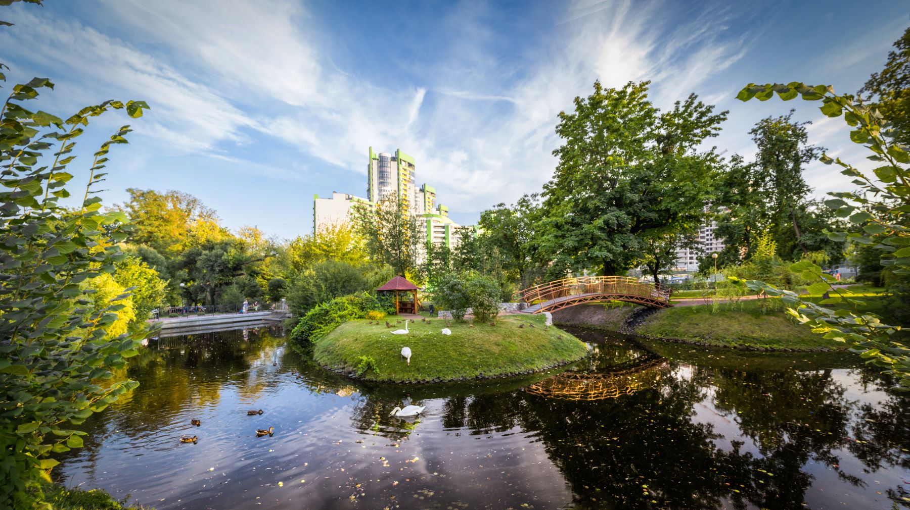 naturaleza entornos urbanos