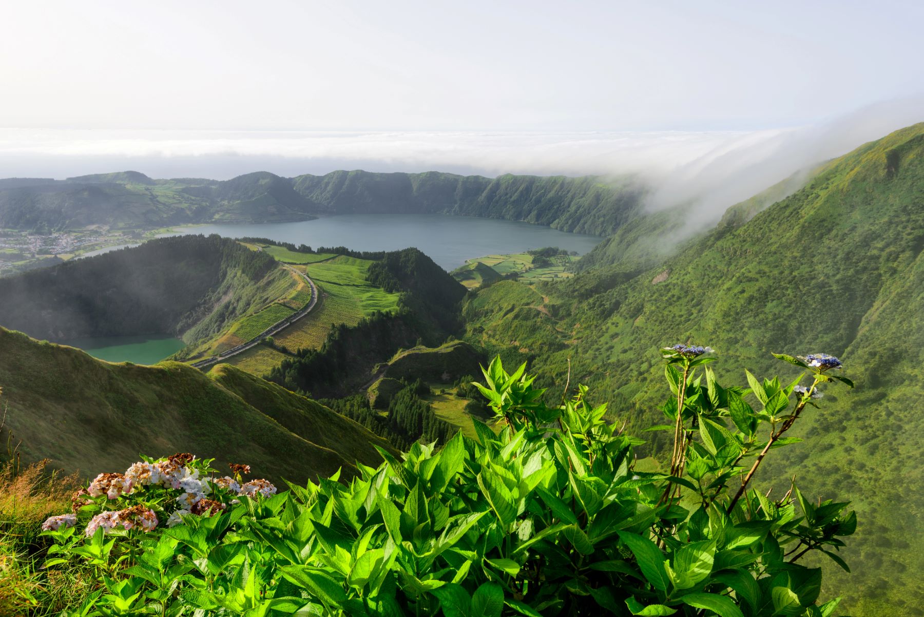 Azores lagos biodiversidad