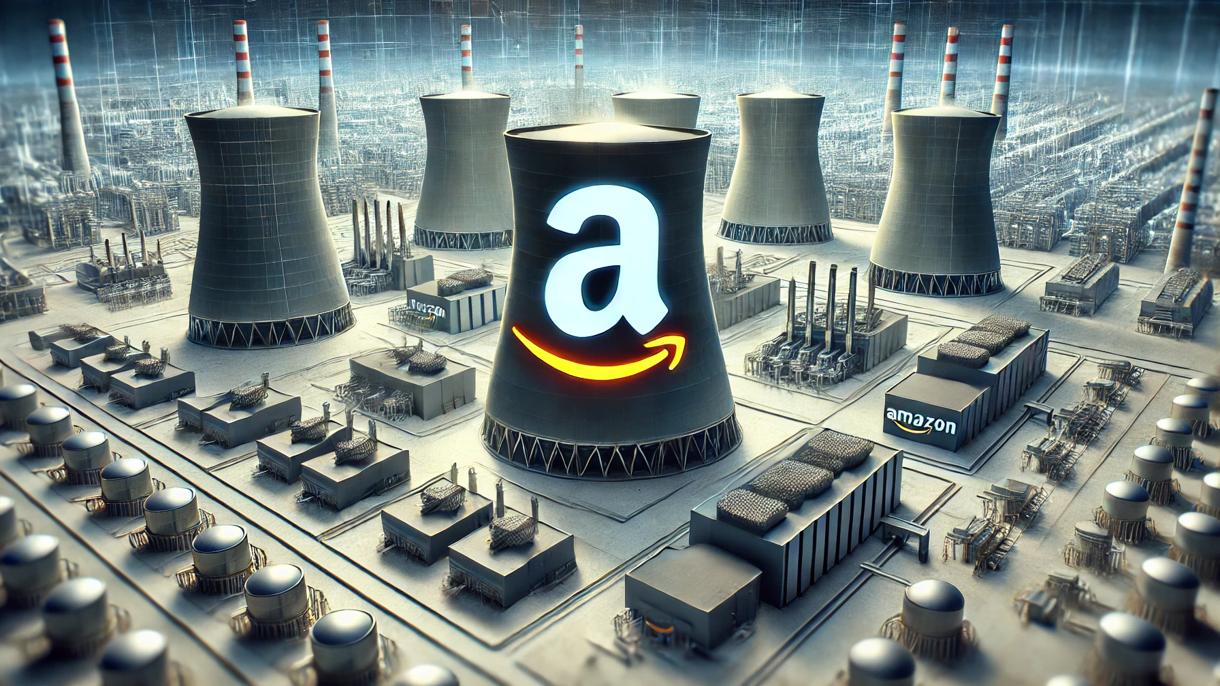Energías renovables Amazon Meta Microsoft Google nuclear