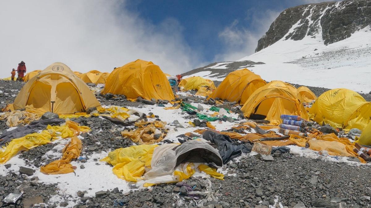 The NeverRest Project turismo masivo Everest basura
