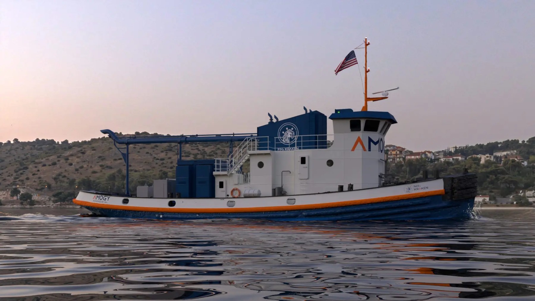 hidrógeno, motor amoniaco