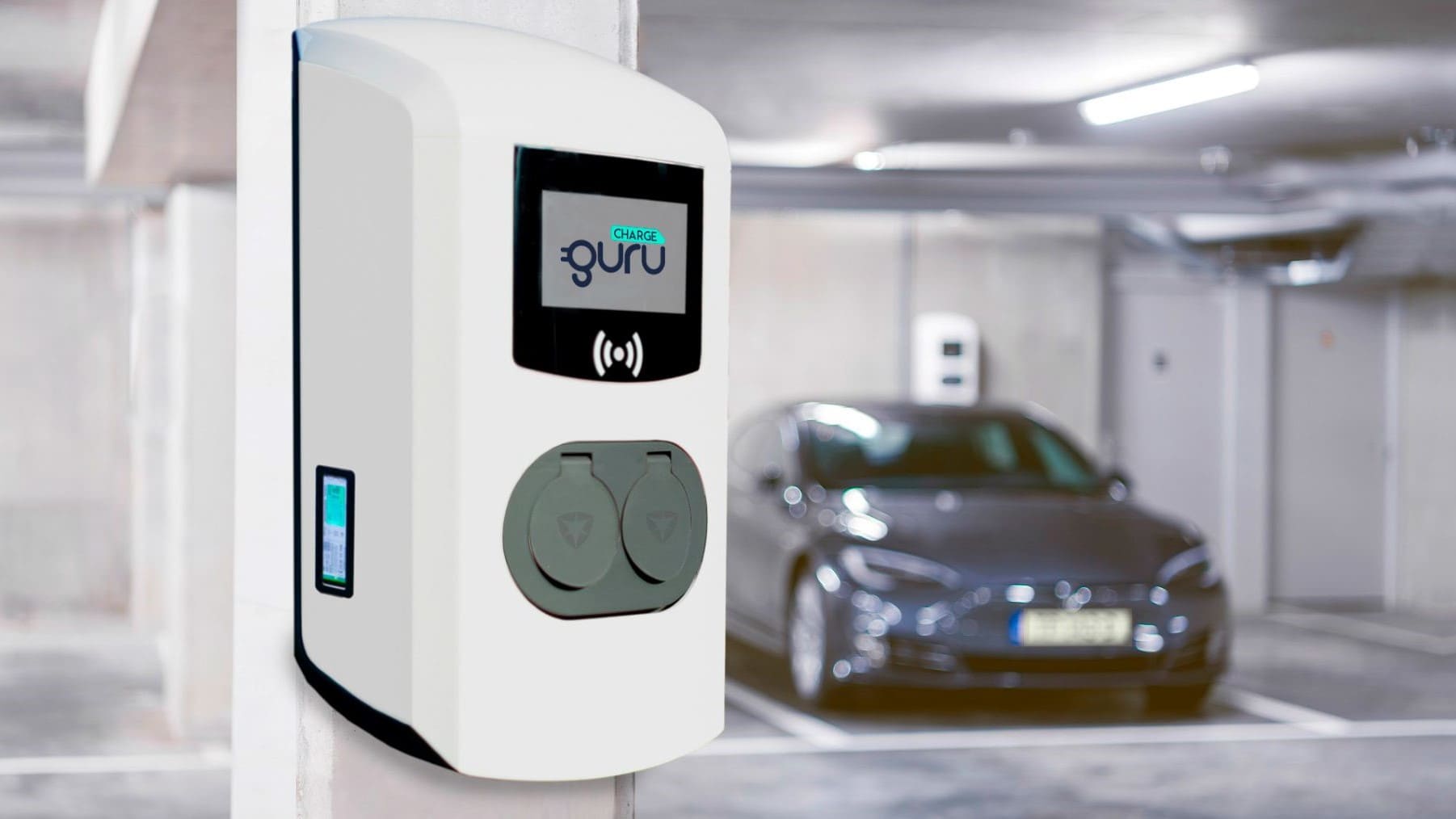 ChargeGuru recarga vehículos eléctricos edificios oficinas