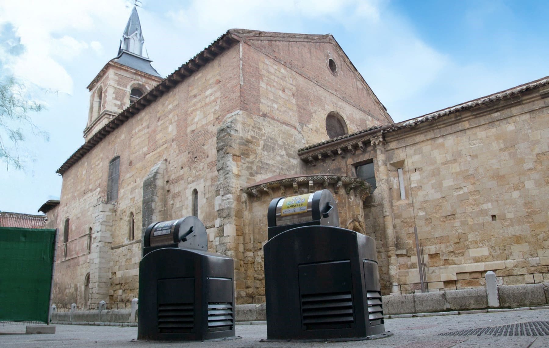 ENVAC recogida neumática cascos históricos