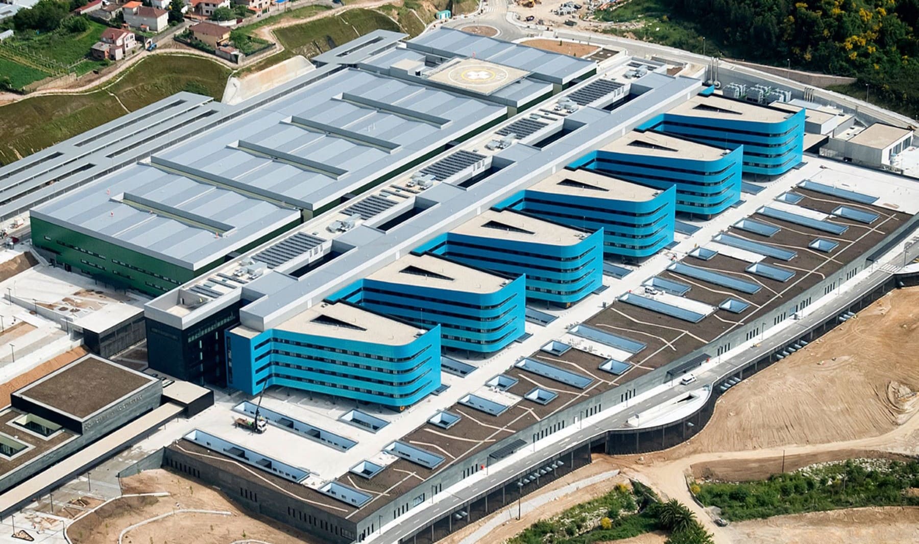 Galicia puntos recarga centros sanitarios