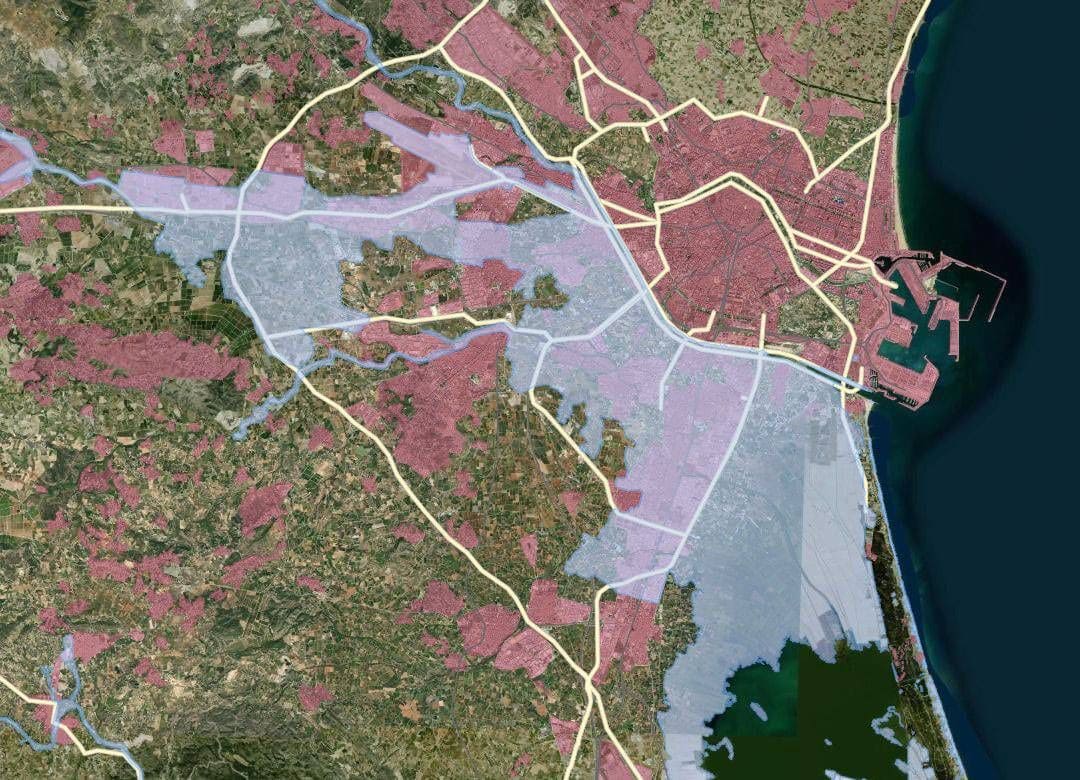 Universitat València cartografía inundaciones