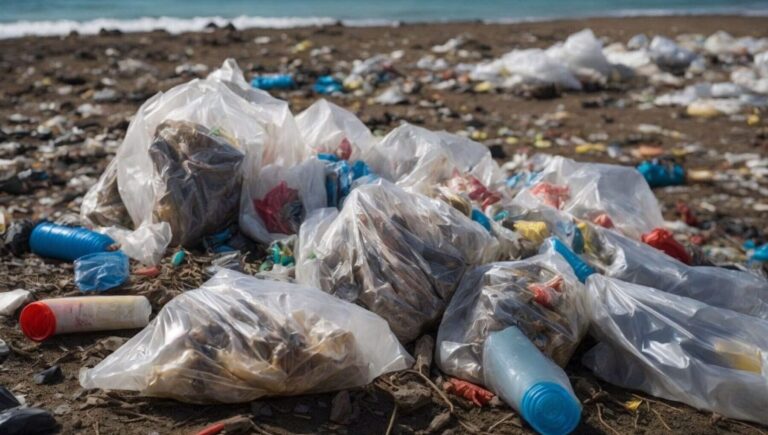 residuos plásticos emisiones de carbono 2050