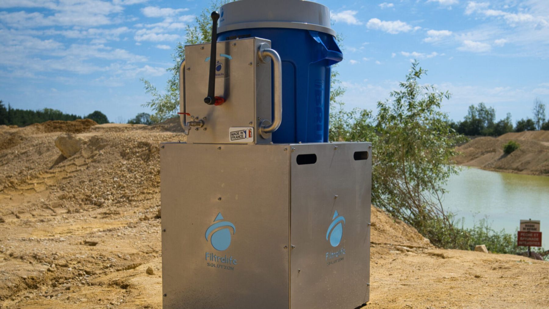 Francia maquina de agua