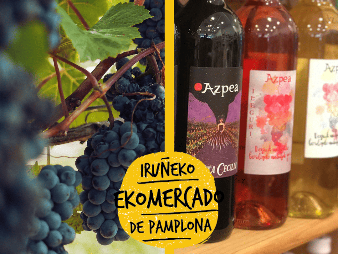 EKOmercado en Navarra, este sábado 7 de diciembre presenta una jornada dedicada a los vinos ecológicos