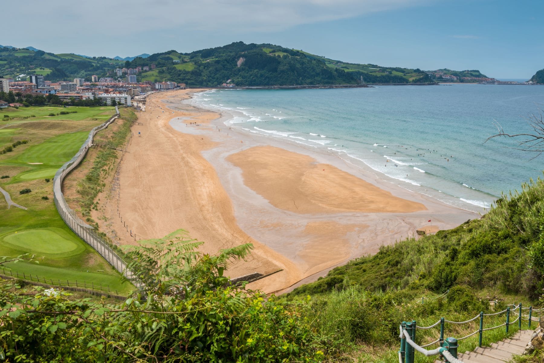 Euskadi cambio climático playa Zarautz