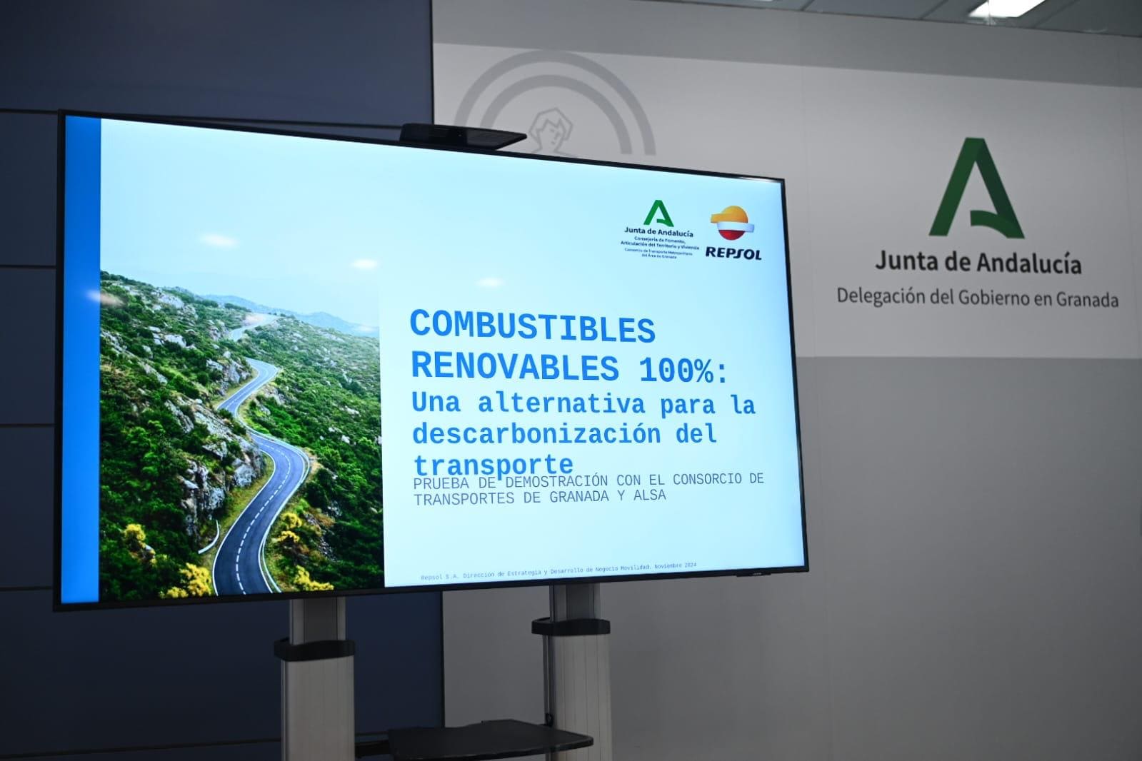 autobús renovable Granada