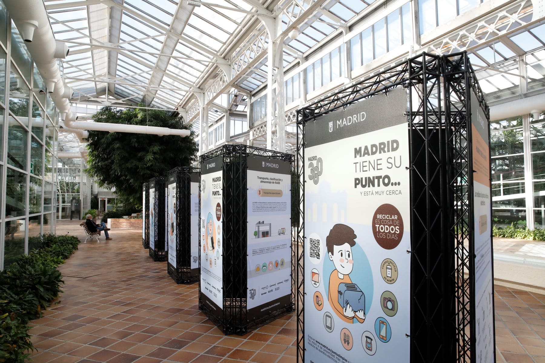 Madrid punto reciclaje aparatos eléctricos electrónicos