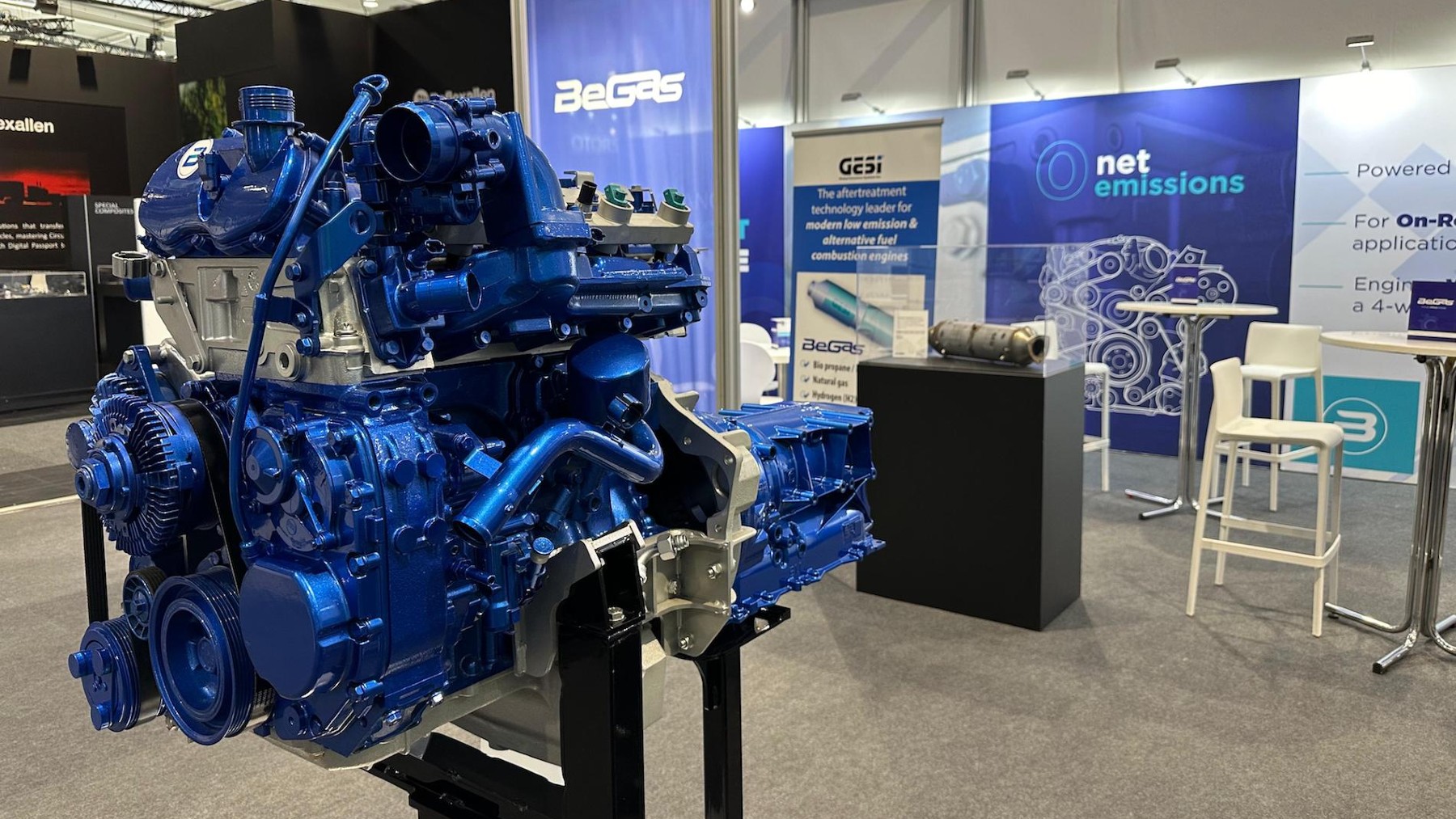 motor de biogas volvo