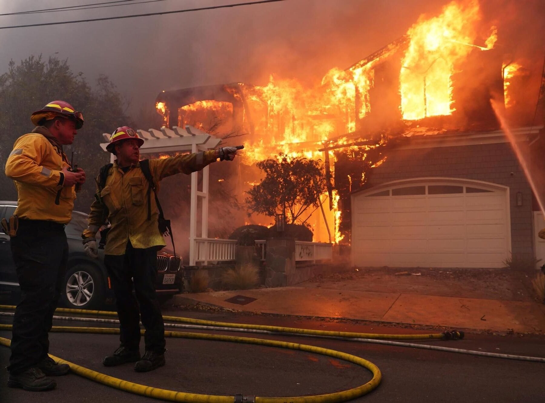 América incendios forestales California Argentina
