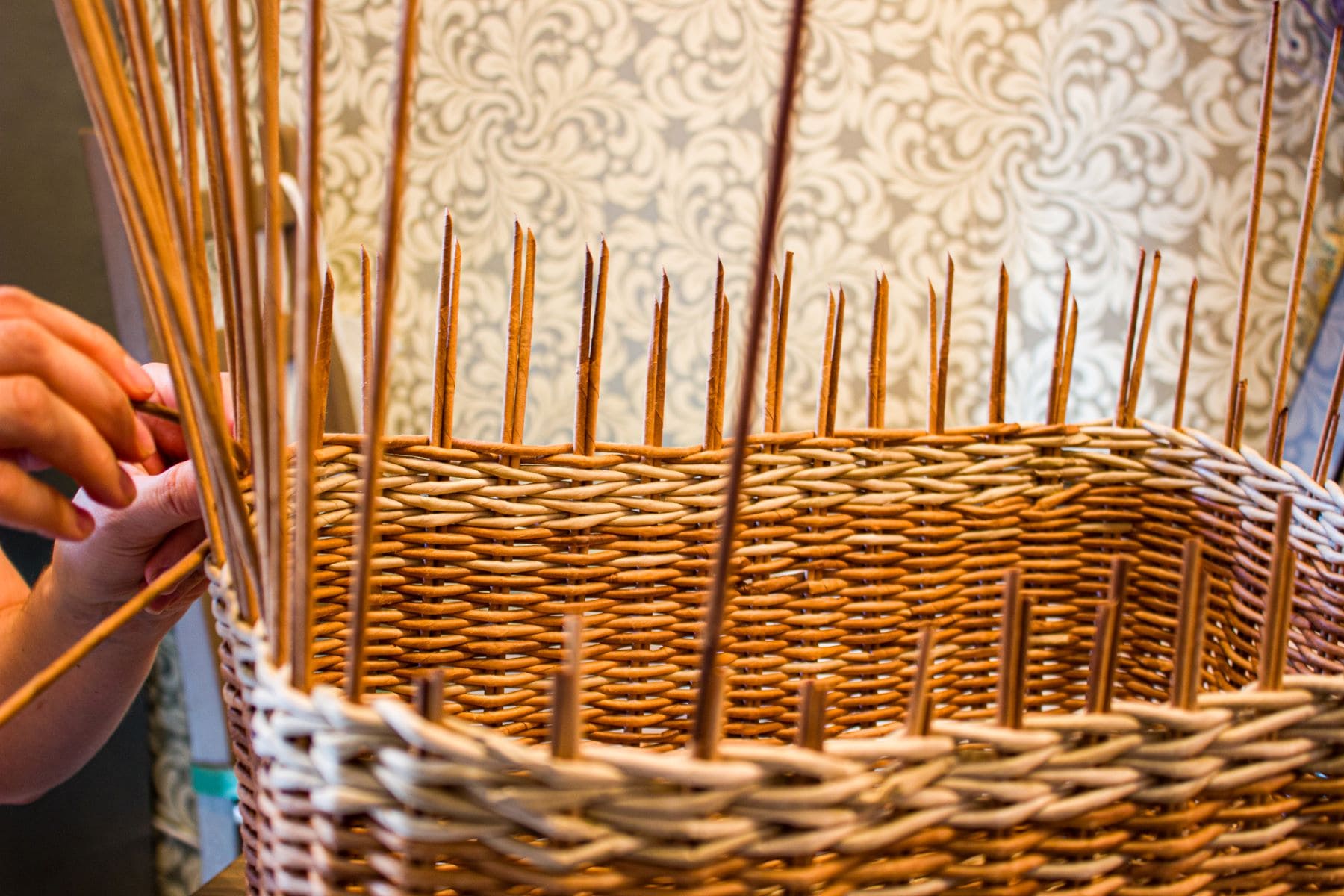 Cestería MimPlas mimbre sostenible