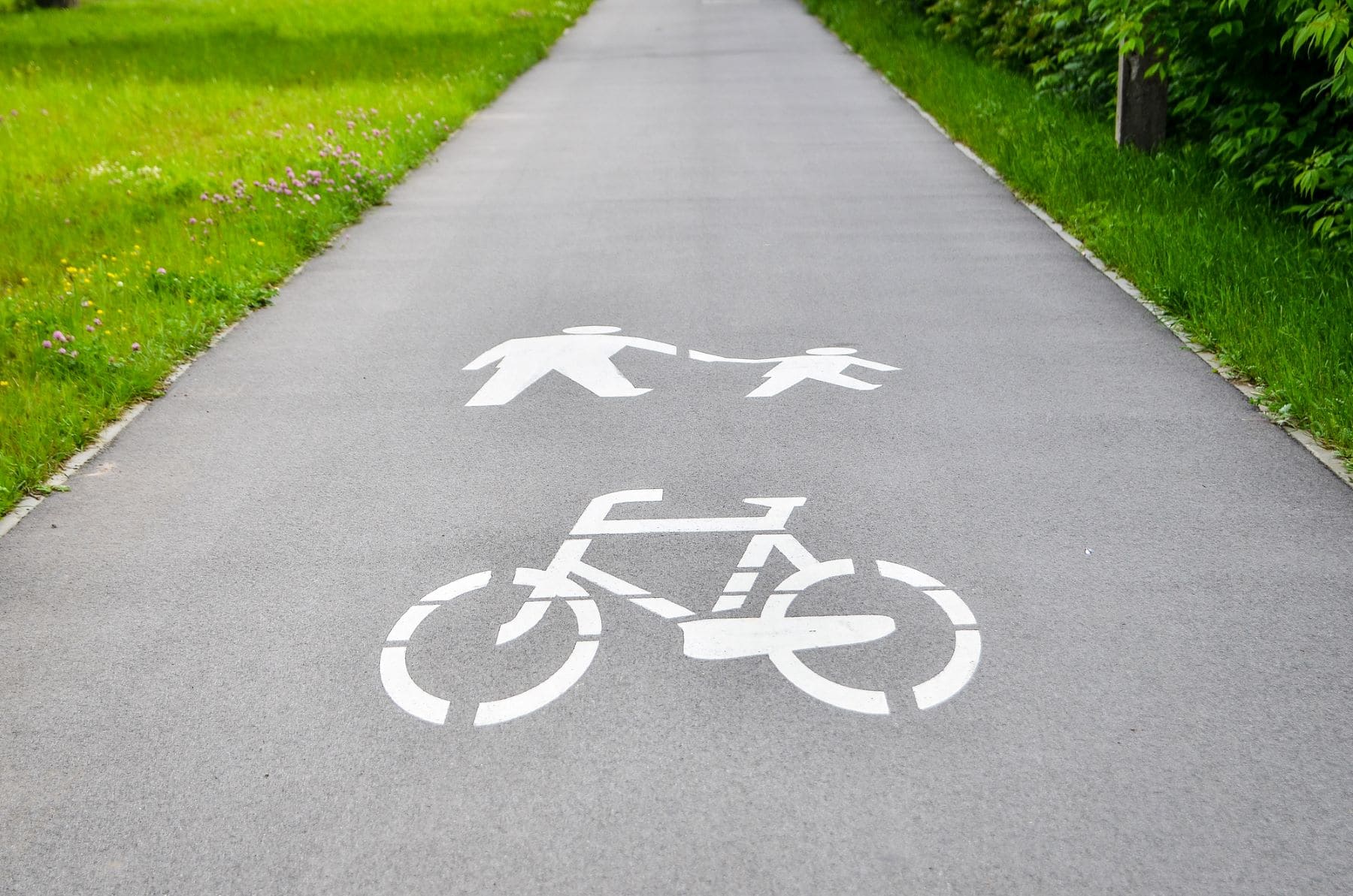 Pamplona Cizur Menor carril peatones bicicletas
