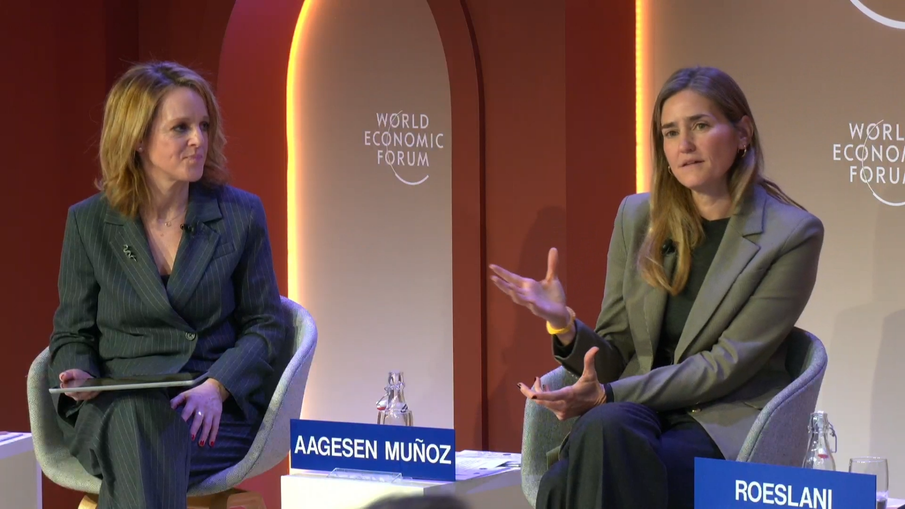 Davos Sara Aagesen agenda verde España