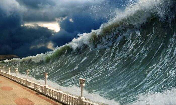 Megatsunamis calentamiento global