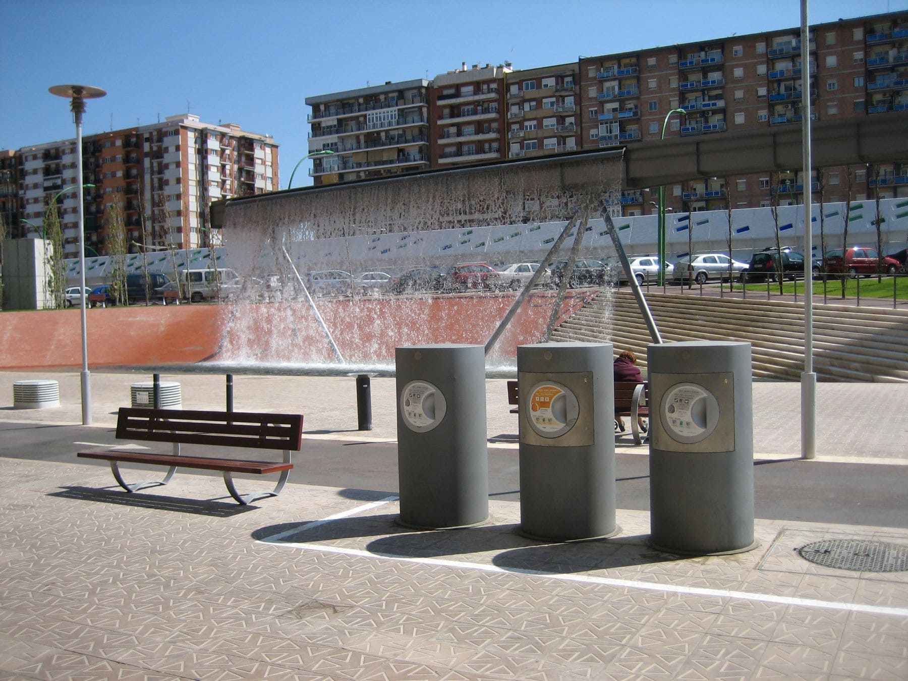 Lesseps recogida neumática residuos