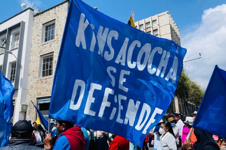 proyecto minero Loma Larga Ecuador