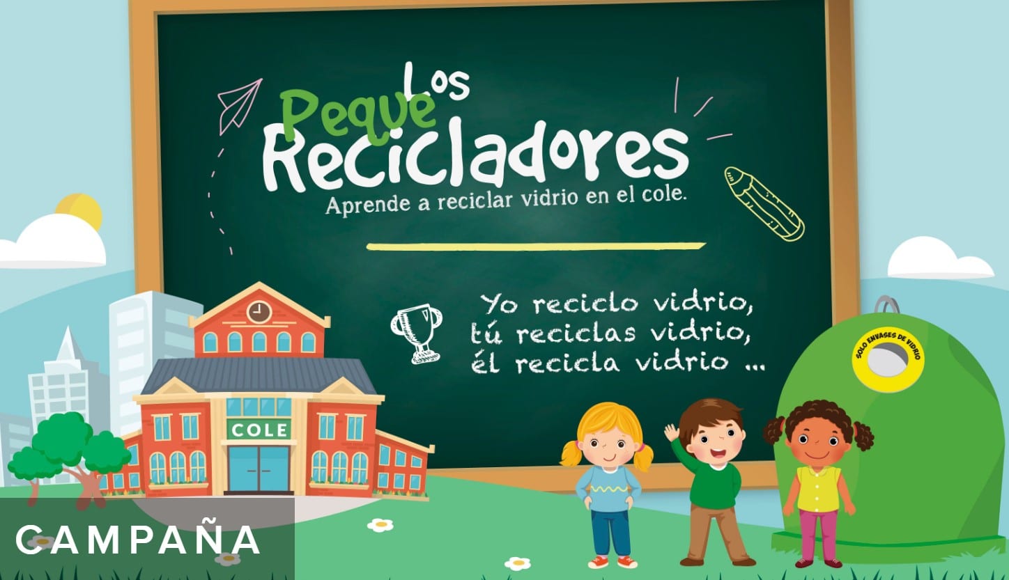 Los Peque Recicladores 2024, escolares Murcia vidrio