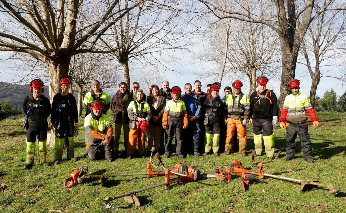 Reforestación montes Vigo